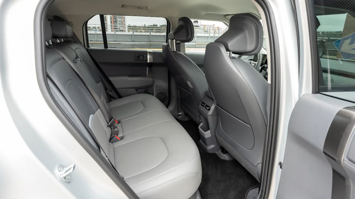 KIA EV3 rear seats 2025