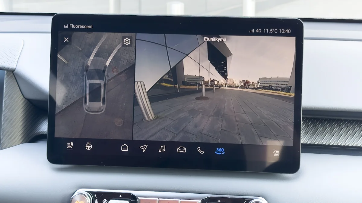 MGS5 EV from the front 2025