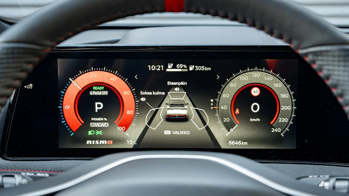 Nissan ariya nismo instrument cluster 2025