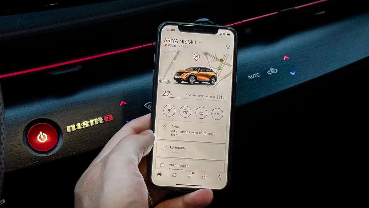 Nissan ariya nismo phone sovellus 2025